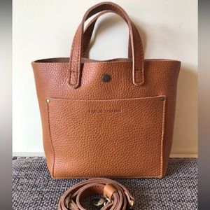 PGL Mini Crossbody Tote in Dune